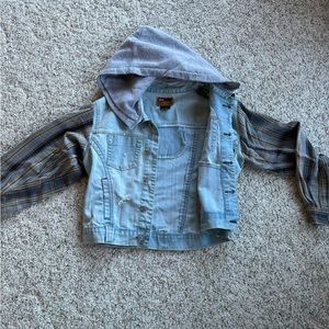 Custom made jean jacket